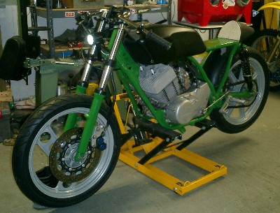 Brian's RD400 Project Cafe Racer Working Electrical