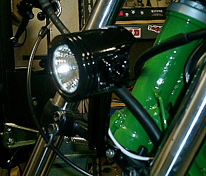 Brian's RD400 Project Cafe Racer Piston Headlight 2