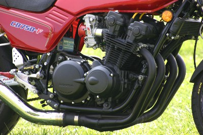 '83 CB1100F Tricked Out CB750F Streetfighter Right Engine