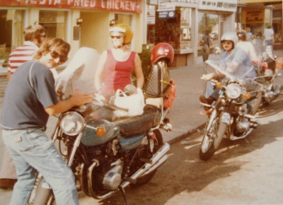 Uncle and His Z1 900 Madison Indiana Road Trip 1977