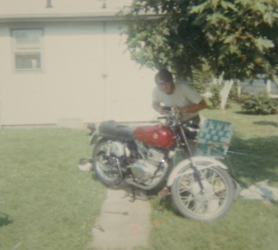 Dads 124cc Gilera in '67